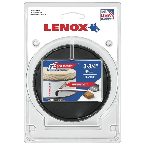 Lenox HOLE SAW BI-METAL 3-3/4"" 2079615